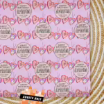 Custom Personalised Adults Only Wrapping Paper - Naughty Pussy