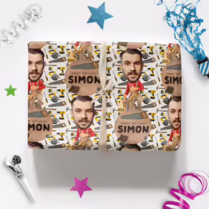 Adults Birthday Wrapping Photo Paper - Tool Time