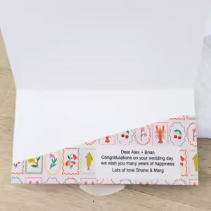 Custom Wedding Money Envelope Cards - Amalfi