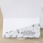 Custom Wedding Money Envelope Cards - Leafy