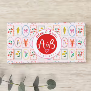 Custom Wedding Money Envelope Cards - Amalfi