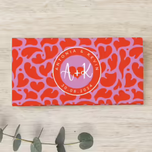 Custom Wedding Money Envelope Cards - I Heart You