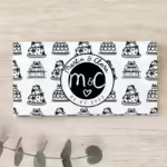 Custom Wedding Money Envelope Cards - Let's Eat Cake