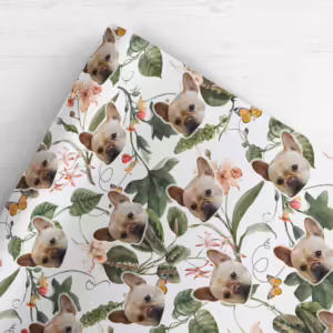 Photo Face Wrapping Paper - Vines