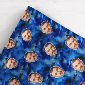 Photo Face Wrapping Paper - Galaxy