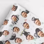 Photo Face Wrapping Paper - Sloth