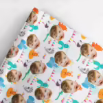 Photo Face Wrapping Paper - Party Animals