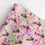 Photo Face Wrapping Paper - Hibiscus
