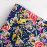 Photo Face Wrapping Paper - Summer Blooms