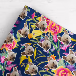Photo Face Wrapping Paper - Summer Blooms