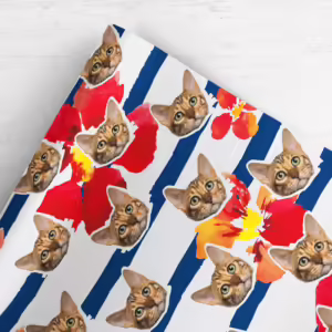 Photo Face Wrapping Paper - Nasturtium