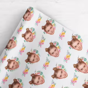 Photo Face Wrapping Paper - Honeyeater