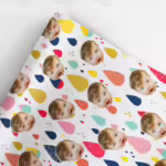 Photo Face Wrapping Paper - Raindrops