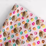 Photo Face Wrapping Paper - Donuts