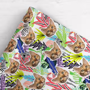 Photo Face Wrapping Paper - Jungle