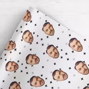 Photo Face Wrapping Paper - One Plus