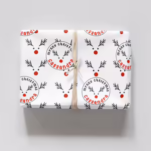 Christmas Wrapping Paper - Rudolph