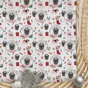 Christmas Wrapping Paper - Christmas Pooches