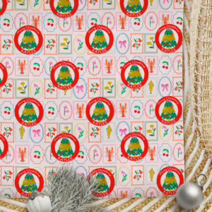 Christmas Wrapping Paper - Amalfi Christmas