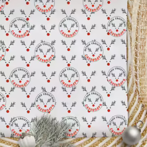 Christmas Wrapping Paper - Rudolph