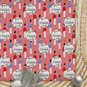 Personalised Christmas Wrapping Paper - Soldiers