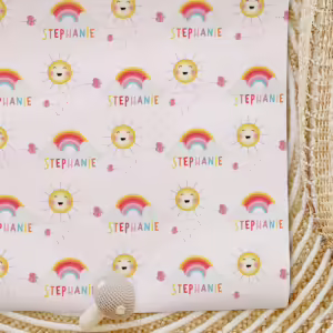 Custom Kids Wrapping Paper - Everythings Just Rainbows