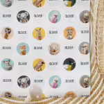 Kids Custom Wrapping Paper - Aussie Faves Blue