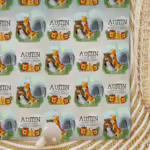 Custom Kids Wrapping Paper - In The Jungle