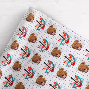 Photo Face Wrapping Paper - You Rock
