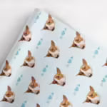Photo Face Wrapping Paper - Hearts & Arrows