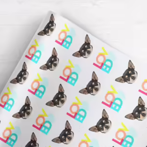 Photo Face Wrapping Paper - Loved