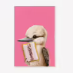 Aussie Animals Tea Towel - Kookaburra