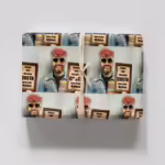Vintage Mugshot Photo Wrapping Paper - Retro Rebel