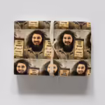 Vintage Mugshot Photo Wrapping Paper - Barmy Gent