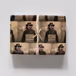 Vintage Mugshot Photo Wrapping Paper - Dapper Lad