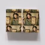 Vintage Mugshot Photo Wrapping Paper - Nutter
