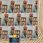 Vintage Mugshot Photo Wrapping Paper - Retro Rebel