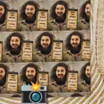 Vintage Mugshot Photo Wrapping Paper - Barmy Gent