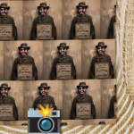 Vintage Mugshot Photo Wrapping Paper - Dapper Lad