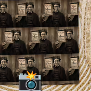 Vintage Mugshot Photo Wrapping Paper - Crackpot