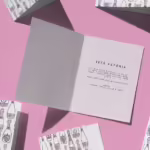 Personalised Greeting Card - Champagne