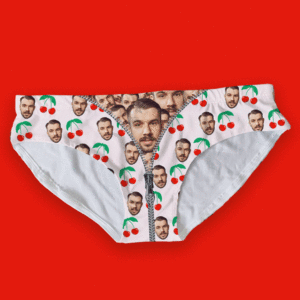 Custom Photo Face Undies - Cherries