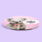 Custom Melamine Side Plate - Koala