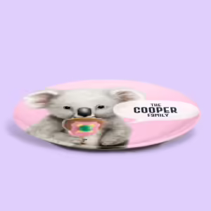 Custom Melamine Side Plate - Koala