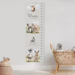Kids Height Charts - Australian Animals