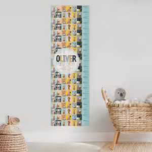 Kids Height Charts - Aussie Faves Blue