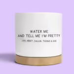 Custom Wording Plant Pot