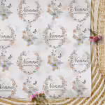 Personalised Mothers Day Wrapping Paper - Butterflies & Florals