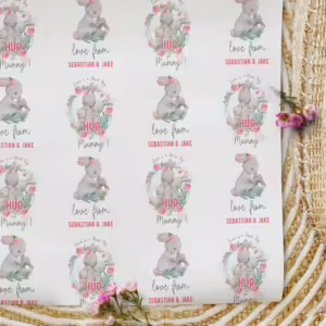 Personalised Mothers Day Wrapping Paper - Love Is