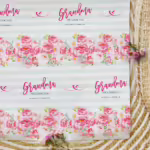 Personalised Mothers Day Wrapping Paper - Vintage Florals